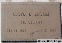 Lloyd Emerson Bloom