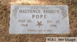 Hortense "nannie" Redden Pope