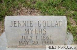 Jennie Collat Myers