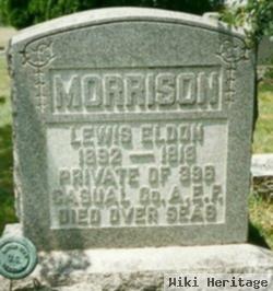 Lewis Eldon Morrison