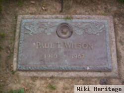 Paul T Wilson