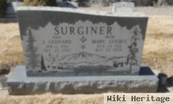 Mary "goebel" Surginer