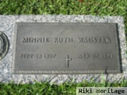 Minnie Ruth Johnson Wagster