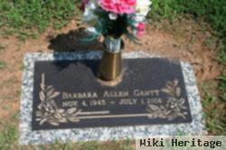 Barbara Allen Gantt