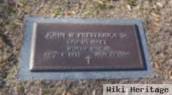 John W Prestridge, Sr