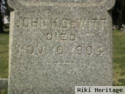 John H Dewitt