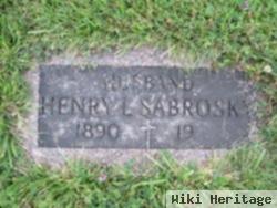 Henry L. Sabrosky