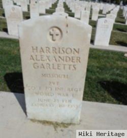 Harrison Alexander Garletts