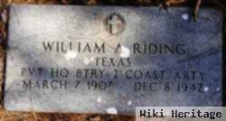 William Alvin Riding