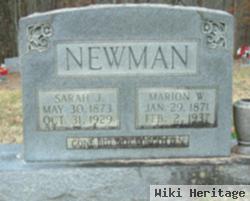 Sarah J. Moses Newman