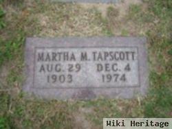 Martha M Tapscott