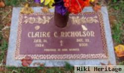 Claire C Nicholson