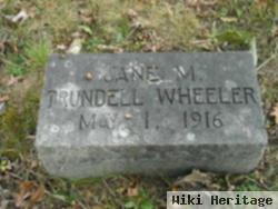 Jane M Trundell Wheeler