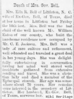 Ella Rives (Reeves) Eaton Bell