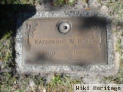 Katherine W. Foley