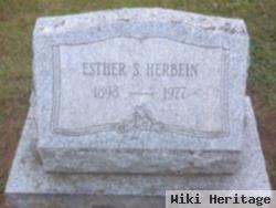 Esther S Herbein