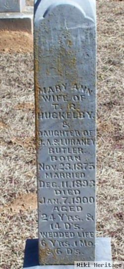 Mary Ann Butler Huckelby