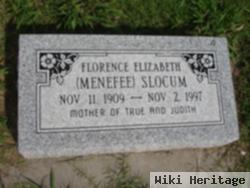 Florence Elizabeth Menefee Slocum