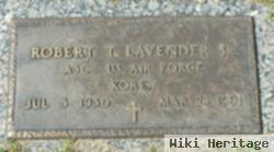 Robert Ted Lavender, Sr