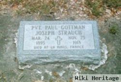 Pvt Paul Gottman Joseph Strauch