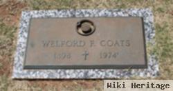 Welford F Coats