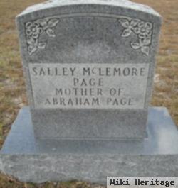 Salley Mclemore Page