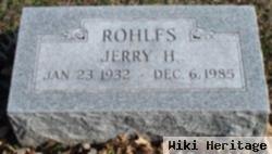 Jerry H Rohlfs