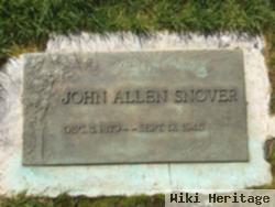 John Allen Snover