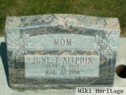 June Thelma Moore Allphin