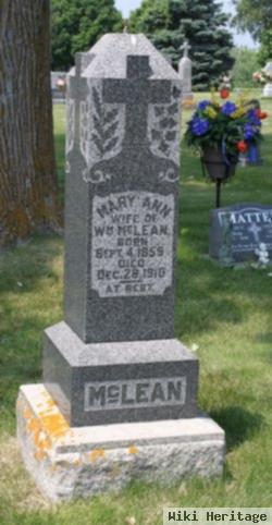 Mary Ann Mcneil Mclean