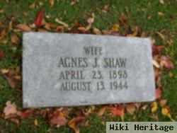 Agnes J Shaw