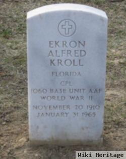 Corp Ekron Alfred Kroll