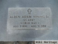 Alden Adam Vining, Sr