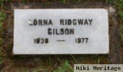 Lorna Ridgway Gilson