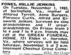 Millie E. Jenkins