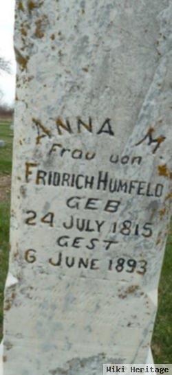 Anna M. Humfeld