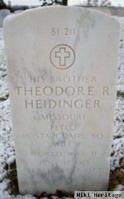 Theodore R Heidinger