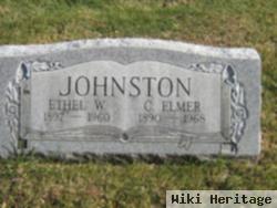 C Elmer Johnston