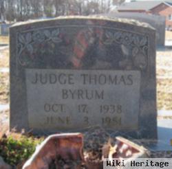 Judge Thomas Byrum