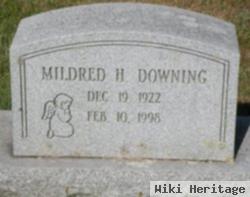 Mildred H Downing