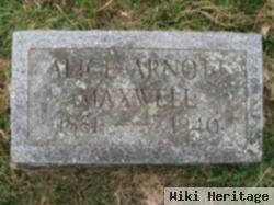 Alice M. Arnott Maxwell