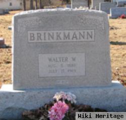 Walter W Brinkmann