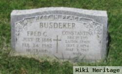 Fred C Busdeker