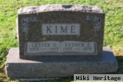 Lester E. Kime