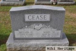 Melvin G Cease