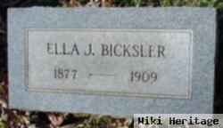 Ella J. Bicksler