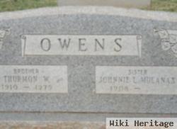 Johnnie L. Owens Mulanax