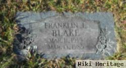 Franklin L Blake