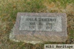 Irma Rose Wells Timmerman