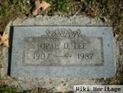 Opal D Bogner Lee